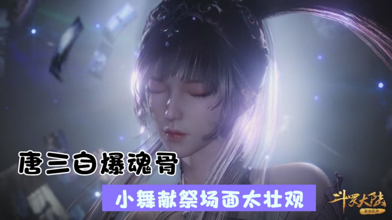 斗罗大陆:泪目!唐三自爆魂骨,小舞献祭场面太壮观!_高清1080P在线观看平台_腾讯视频