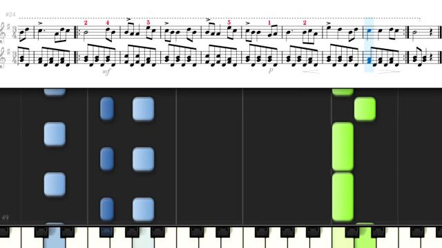 バイエル メロディーブック Beyer 101bis  099  バイエル メロディーブック No.2 Op.101bis