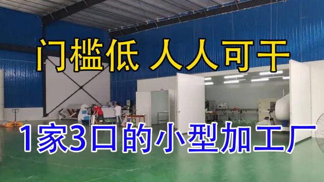 投资不到3万的加工厂,1家3口每天8小时年入55万,用量大、销路广