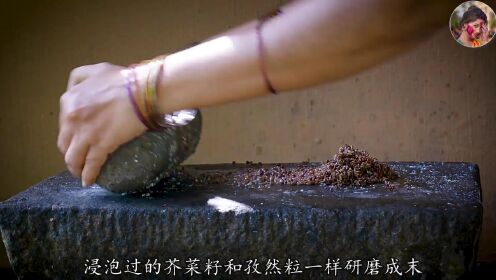 印度贵妇的乡村生活，古老传承的阿育吠陀粥，耗时一天制作杂粮粥