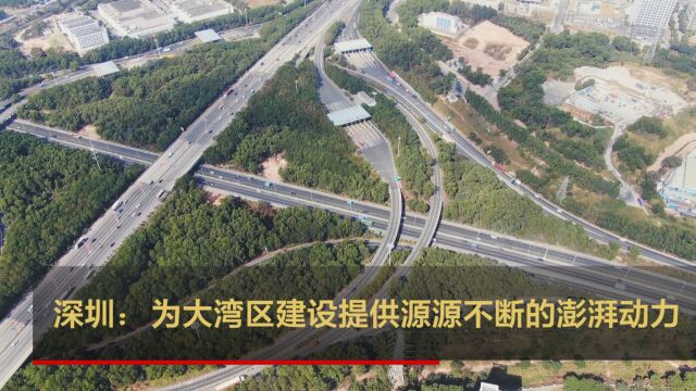 深圳:为大湾区建设提供源源不断的澎湃动力