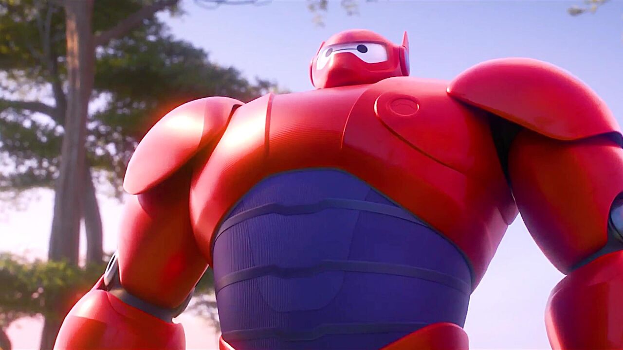 【超能陆战队】大白穿上机甲真帅气_腾讯视频