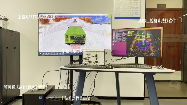 基于PanoSim打造的感知融合HIL自动驾驶仿真系统(禾赛Lidar+GigE相机)#智能汽车#虚拟仿真#自动驾驶#禾赛科技#自动驾驶HIL#激光雷达模型