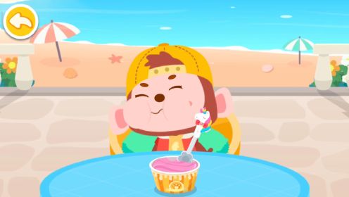 宝宝巴士亲子游戏第332集：妙妙开甜品店了，快来看看她会做什么吧