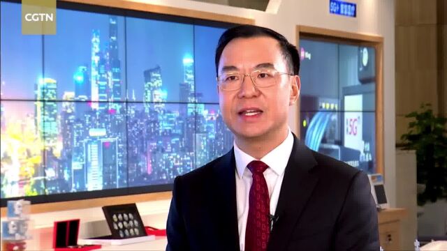 中国联通董事长刘烈宏接受中国国际电视台专访