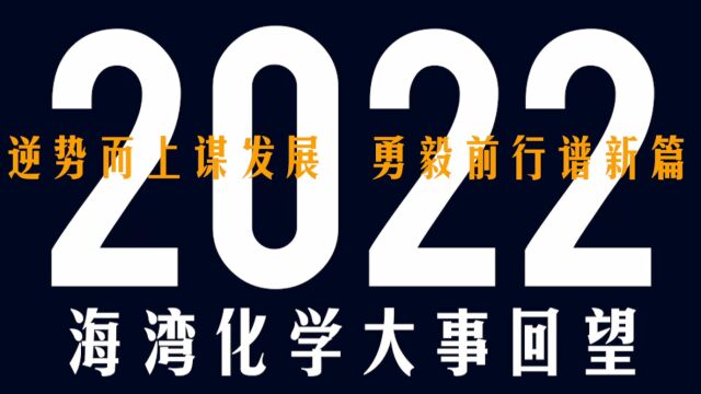 海湾化学大事2022回望