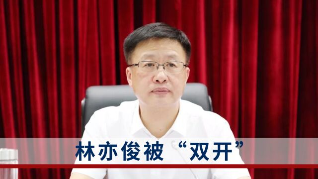 以公谋私,为官不廉:林亦俊被“双开”