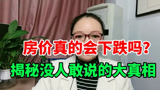 房价真的会下跌吗?揭秘没人敢说的大真相