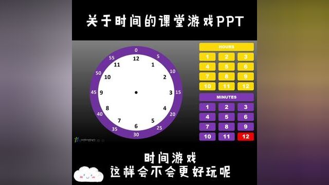 酷炫的时间ppt#英语教学PPT