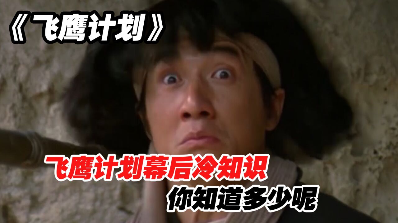 飞鹰计划幕后冷知识,你知道多少呢_高清1080P在线观看平台_腾讯视频