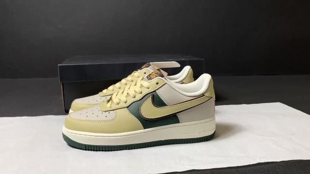 耐克 Air Force 1'07 Low “Kumquat green” “金柑绿”空军一号低帮休闲板鞋