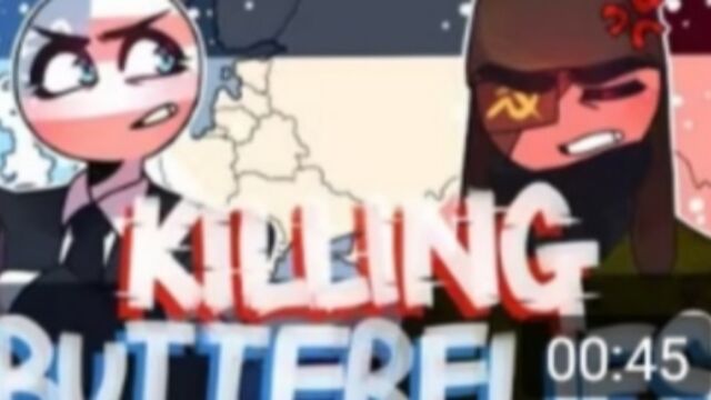 KlLLlNG BUTTERFLlES || meme (countryhumans/cold war)