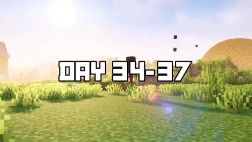 我的世界：变成剧毒末影人在MC中生存100天第七集！_高清