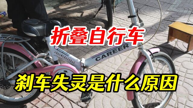 折叠自行车刹车失灵怎么办?先检查刹把组件,也许会有新收获