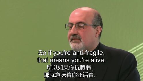 Nassim Nicholas Taleb（google talks）：反脆弱，从无序中获益的事物-字幕