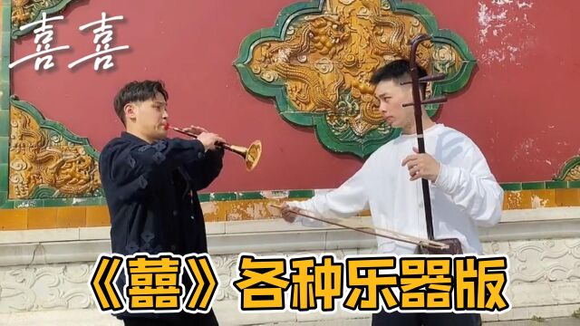 原来可以用这么多乐器演奏《囍》,你被哪个乐器惊艳到了