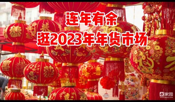 连年有余 逛2023年年货市场