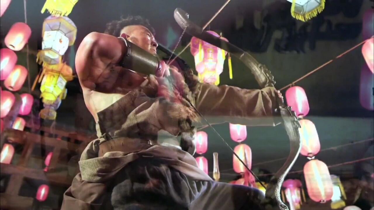 宇文成都拉断雄阔海家传宝弓