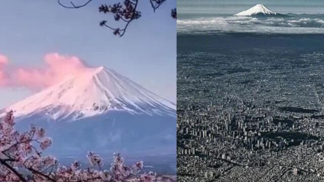 日本福岛突发4.9级地震,樱岛火山再喷发!富士山出现冒烟喷气