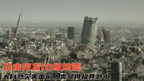 12级地震袭击日本，首相急忙向中国求助，难道这就是报应？灾难片