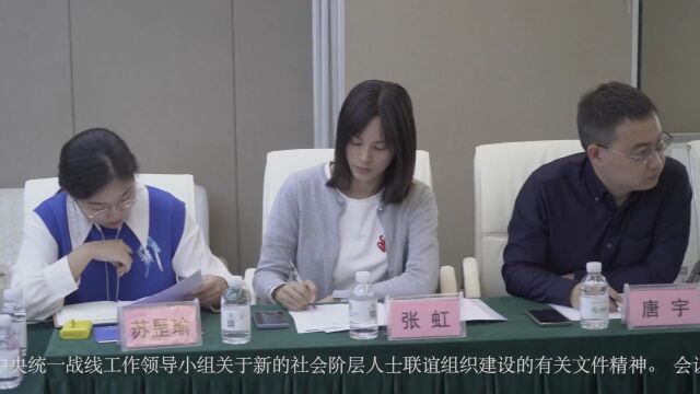 【市区联动】深圳市、区新联会召开秘书长联席会议:合力推动新的社会阶层人士联谊组织建设高质量发展