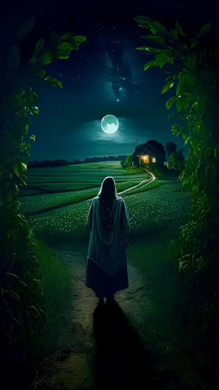 用最挚朴的声音演绎对家乡和母亲的思念#唯美意境 #月光散落人间