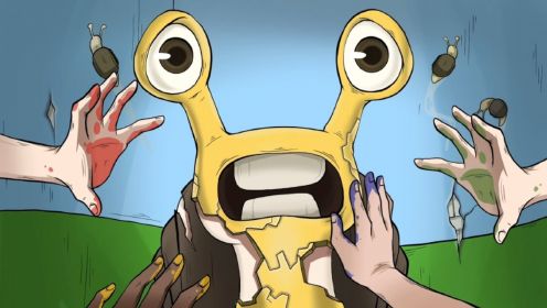 班班乐园里黄色蜗牛的故事