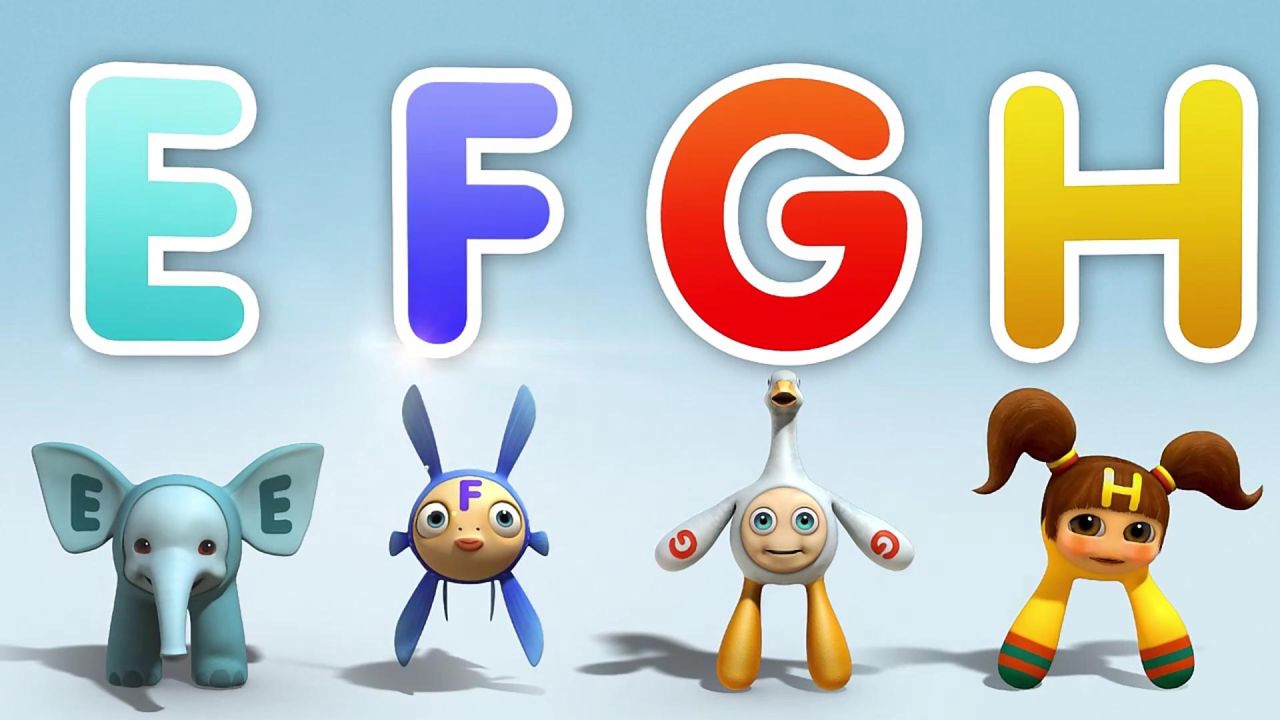 巴塔木儿歌36:早教儿歌《sing the alphabet》,宝宝们都爱听