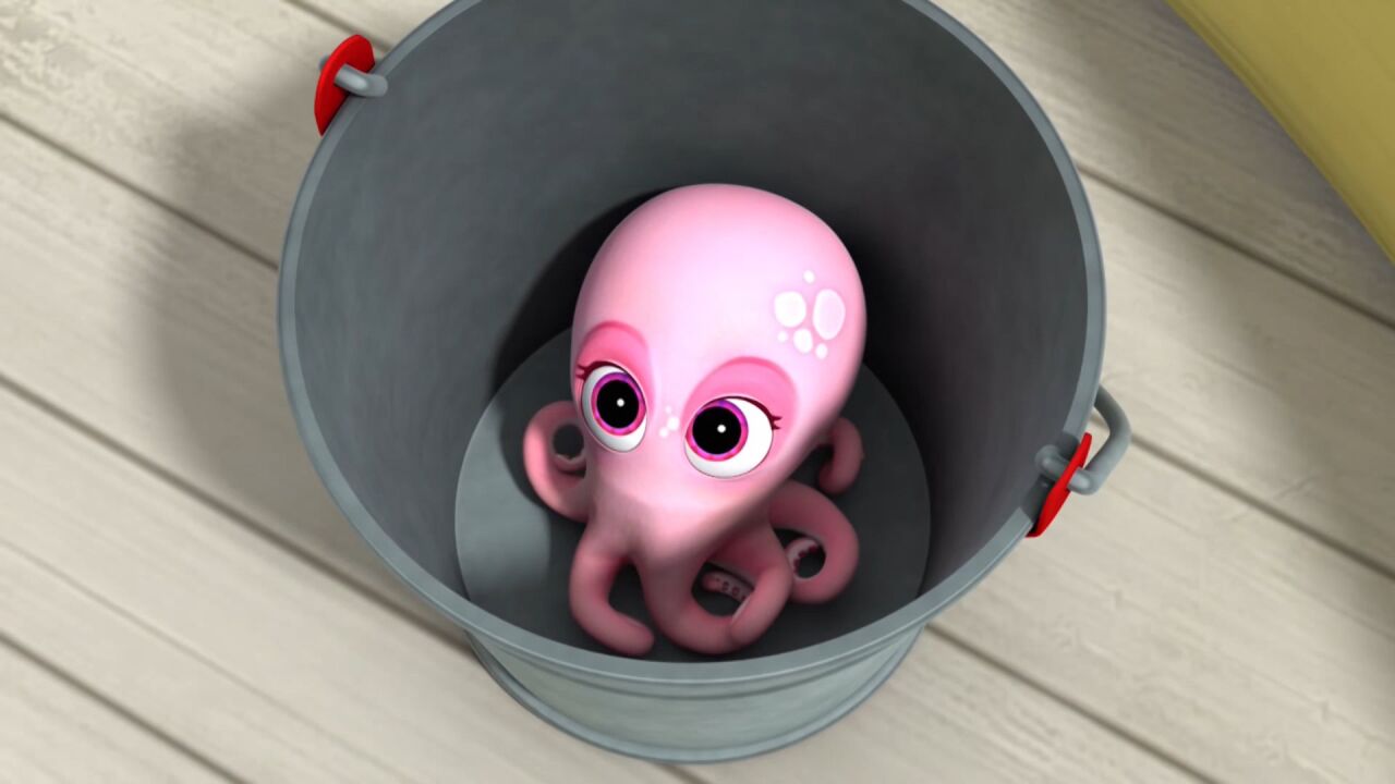 小朋友,快来了解八只爪的章鱼吧,颜色可随心情而不断变换