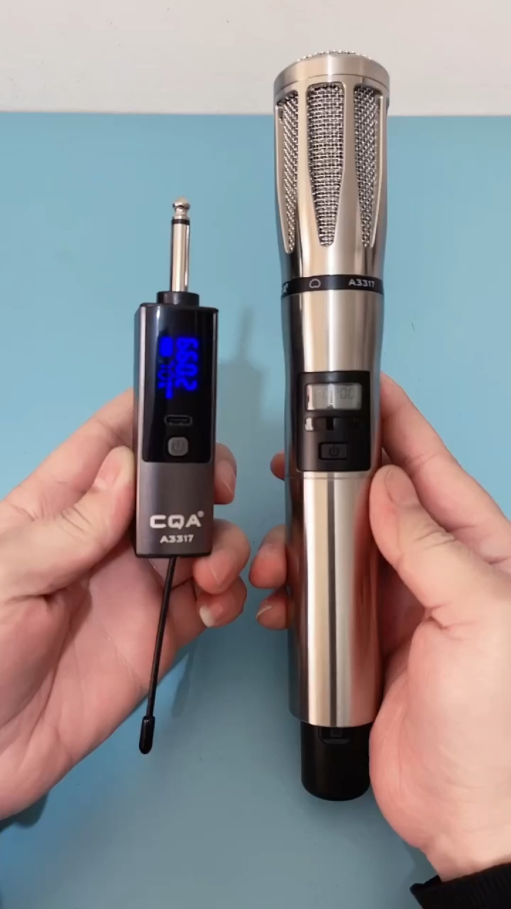 明星同款高端无线话筒cqa a3317/a3318冷漠杨小曼同款,可连接所有声卡