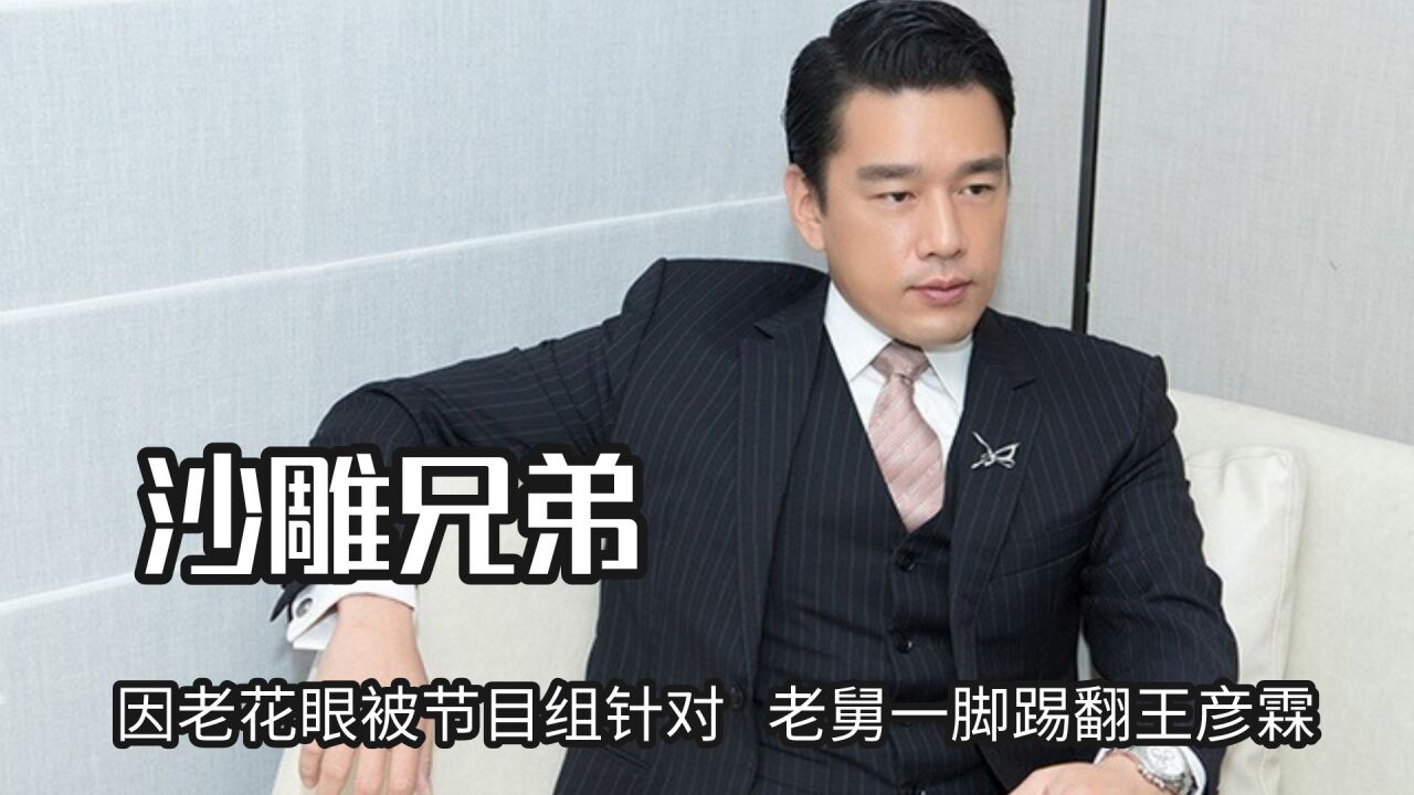 当吴奇隆遇到王耀庆,因老花眼被节目组针对,老舅一脚踢翻王彦霖