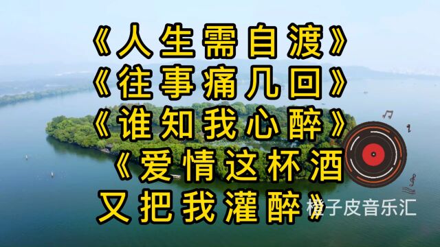 四首经典老歌:《人生需自渡》《往事痛几回》《谁知我心醉》