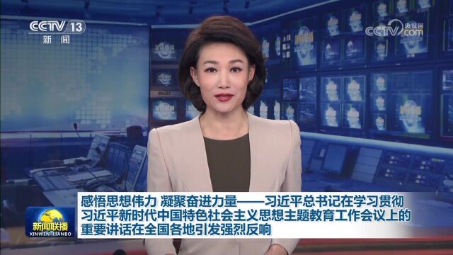 感悟思想伟力 凝聚奋进力量——习近平总书记在学习贯彻习近平新时代中国特色社会主义思想主题教育工作会议上的重要讲话在全国各地引发强烈反响