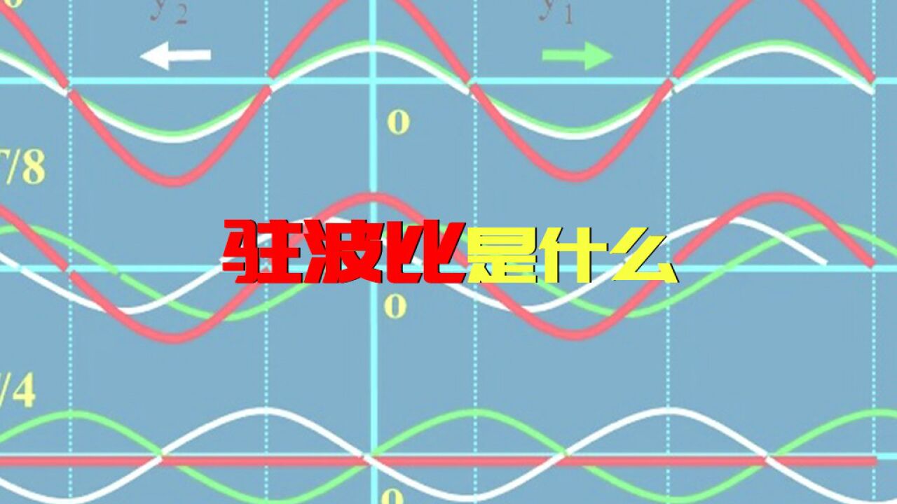 一分钟带你简单快速了解什么是"驻波比"?