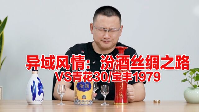 高级清香酒品鉴:汾酒青花30对比丝绸之路宝丰G1979(1)