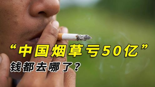 烟草3年亏50亿，赚来的钱都跑去哪了？植物是怎么变成香烟的？