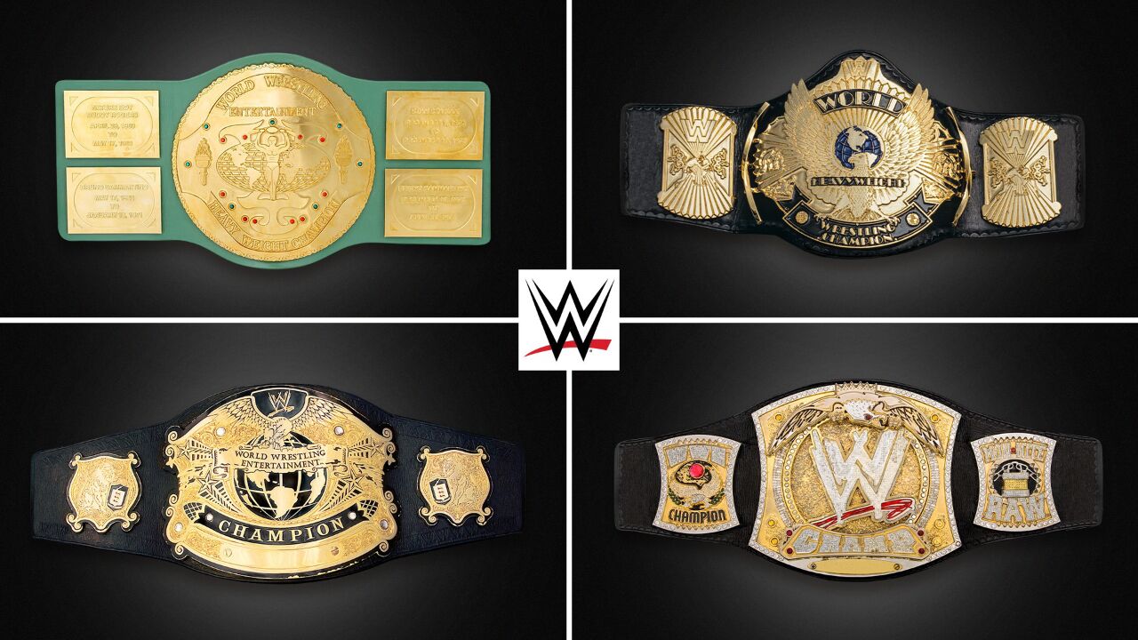 wwe冠军金腰带诞生60周年!回顾经典设计 回味不朽的擂台故事