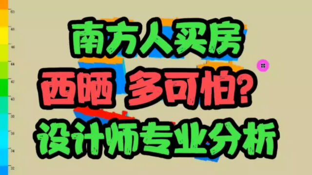 南方人买房如何躲避西晒?建筑设计师专业分析,不用再担心西晒了