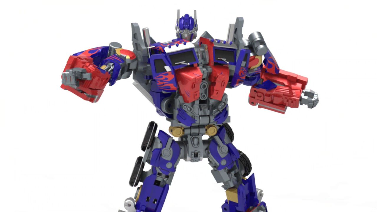 摆烂toys 公布 小比例变形金刚 电影版2 擎天柱 人形高度12cm