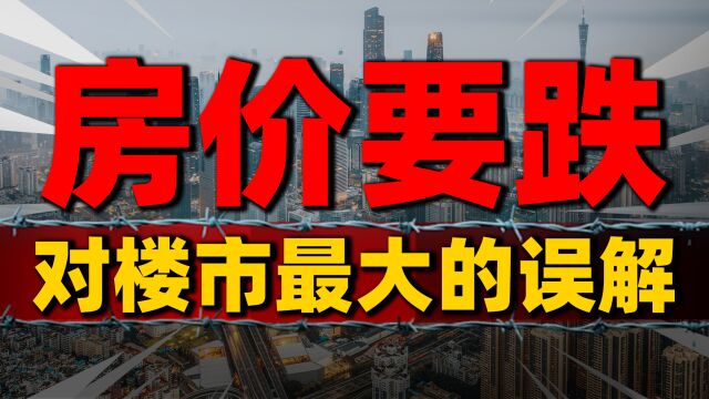 看衰房价,这是对楼市最大的误解,解读房地产市场的关键因素