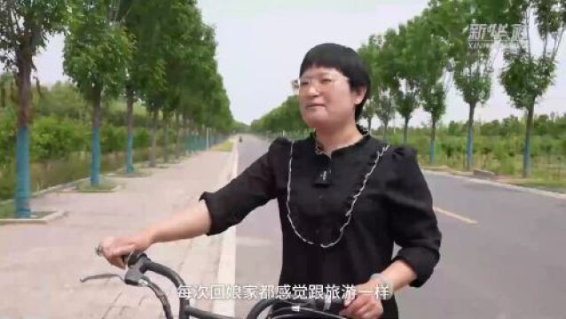 河北鸡泽:农村道路“靓”起来 乡村振兴“跑”起来