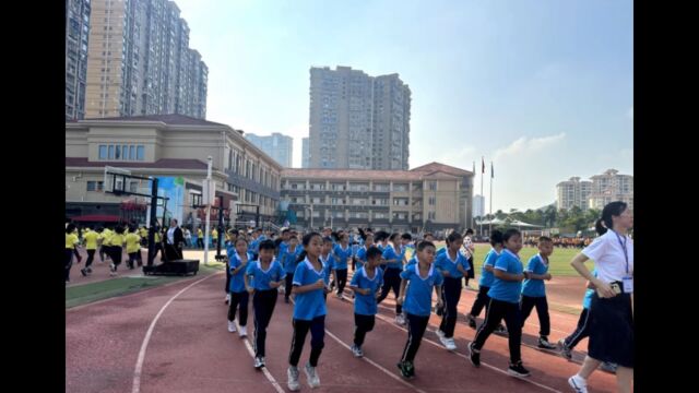 厦门市海沧区北附学校大课间