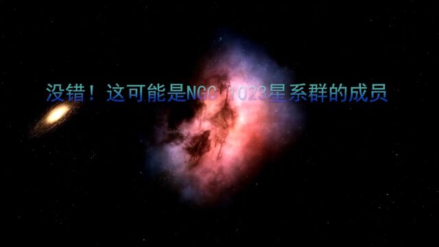 没错!这可能是NGC 1023星系群的成员