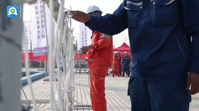 劳动光荣 技能强港 港湾建设集团第一届职业技能大赛船舶水手竞赛正式拉开帷幕