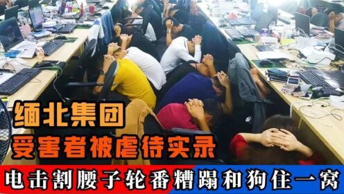 [图]缅北诈骗集团实录，受害者遭电击割腰子，轮番糟蹋只能和狗一窝！