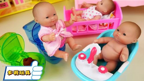趣味玩具：多莉可以照顾哭闹的宝宝了，谁知道宝宝为什么哭吗？
