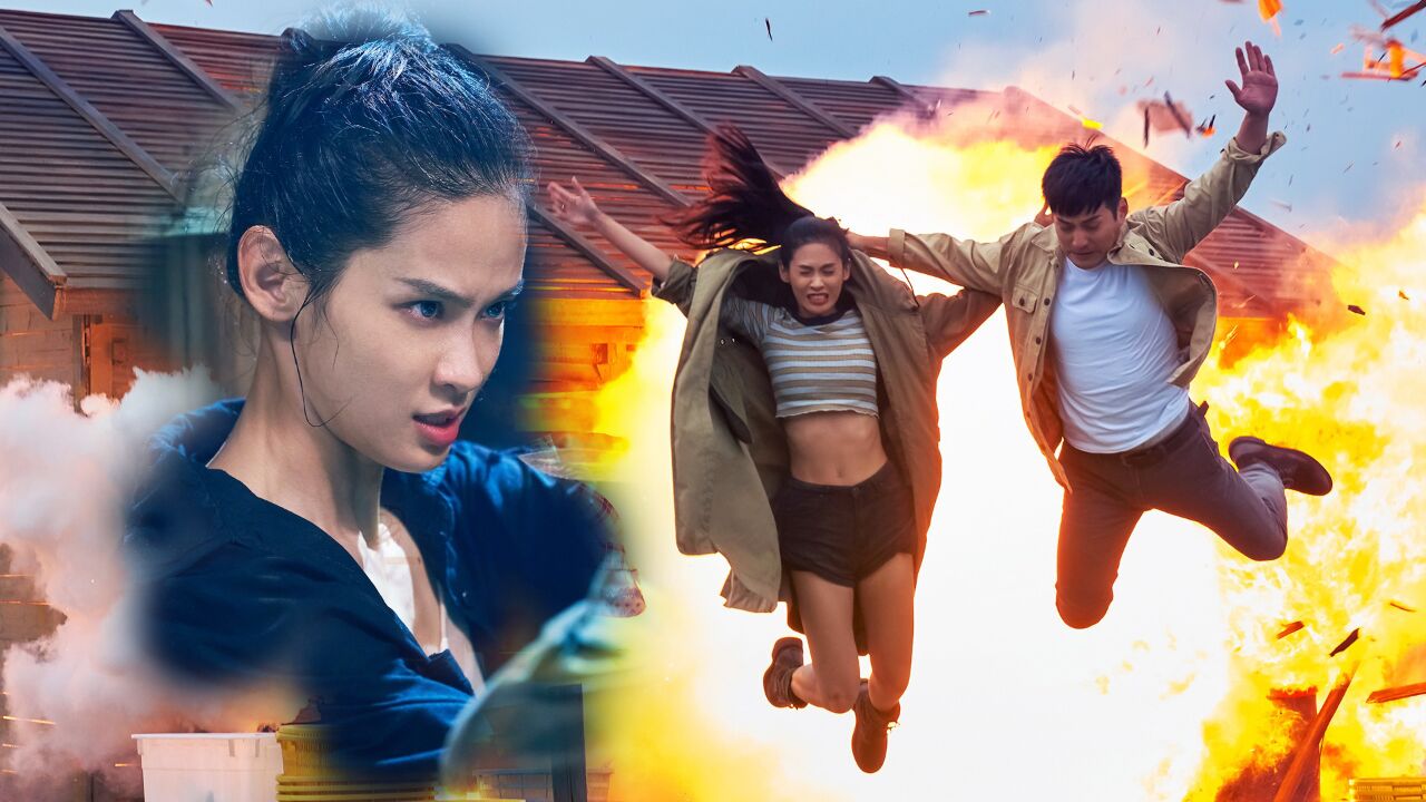 深海危机:拳拳到肉,枪林弹雨,严屹宽屈菁菁男帅女靓,太飒了!