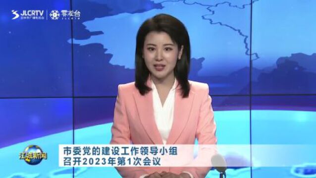 市委党的建设工作领导小组召开2023年第1次会议