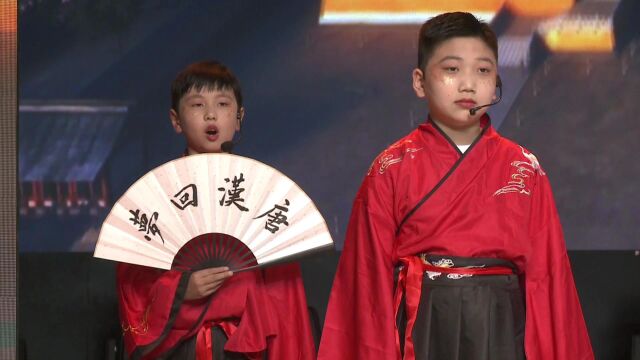 “乘风破浪的少年”少儿才艺大赛夏邑语慧口才~《梦回盛唐》节目!