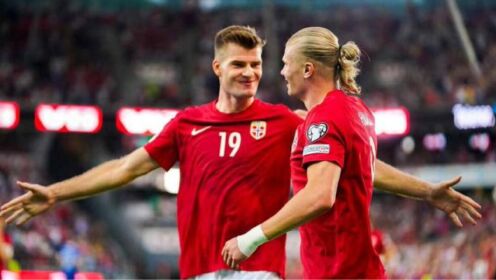 欧预赛-哈兰德双响索尔巴肯世界波，挪威主场3-1塞浦路斯